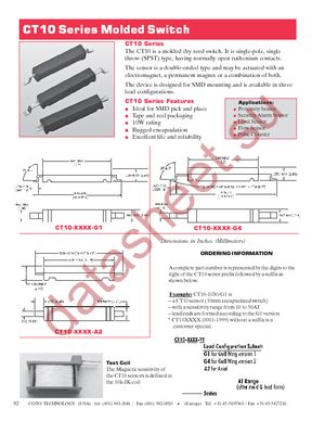 CT10-1530-G1 datasheet  